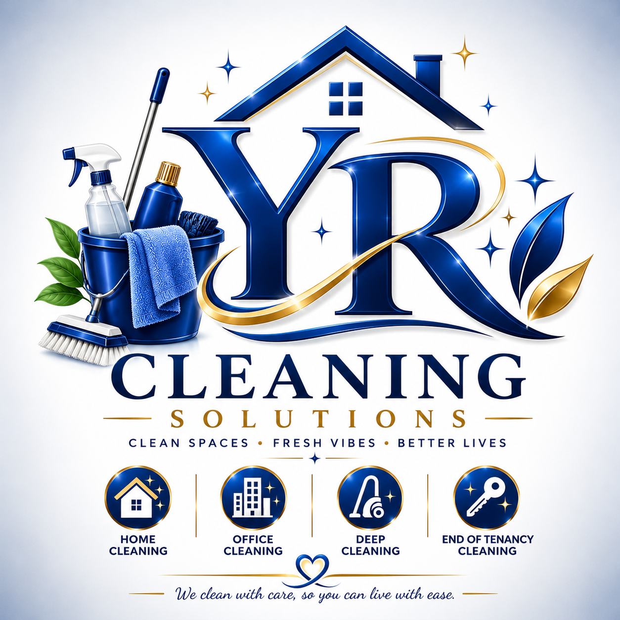 YR Cleaning Solutions Logo